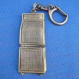 ����ץ����å� ����ƥ������֥饹 �����ۥ������Amp Stack Antique Brass Keychain