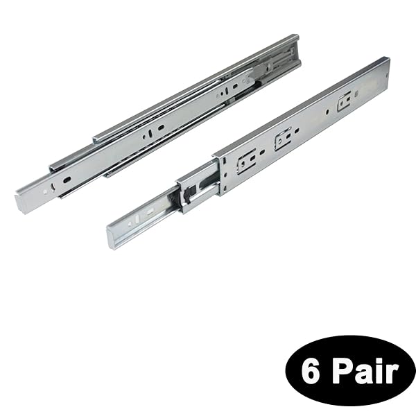 6 Pairs Probrico Furniture Hardware Soft Self Close Slide Mount
