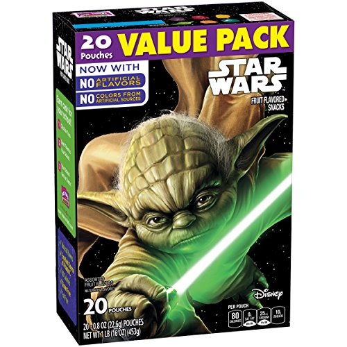 Betty Crocker Fruit Flavored Snacks, Star Wars, 20 Count