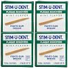 Stim-U-Dent Plaque Removers Mint 100 Sticks