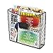 Wall35 Cestino Hanging Wall File Organizer and Magazine Holder, Wall Mount Chicken Wire Baskets with Tag Slot, Black Set of 2
