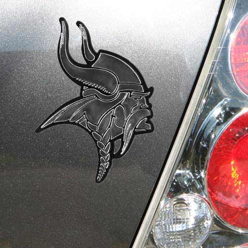 Minnesota Vikings Silver Car Emblem