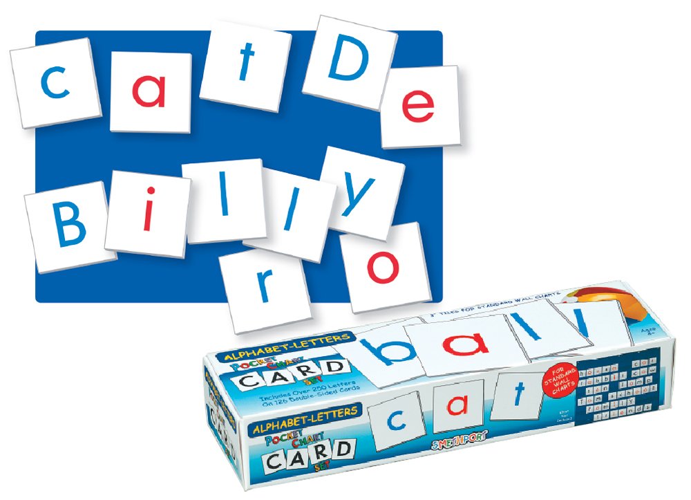 Amazon.com: Smethport Tabletop Pocket Chart Building Words: Toys ...