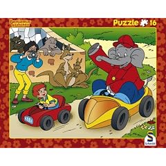 Schmidt Spiele - Benjamin Bl�mchen, 16 Teile Rahmenpuzzle