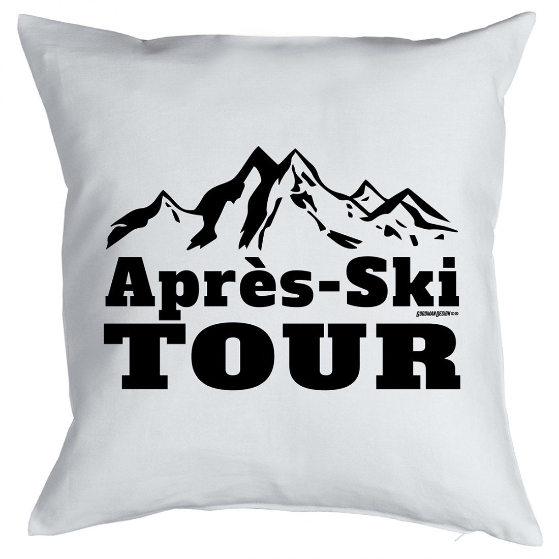 Sofakissen Kissen mit Spruch Der perfekte Apres SkiTag Couchkissen