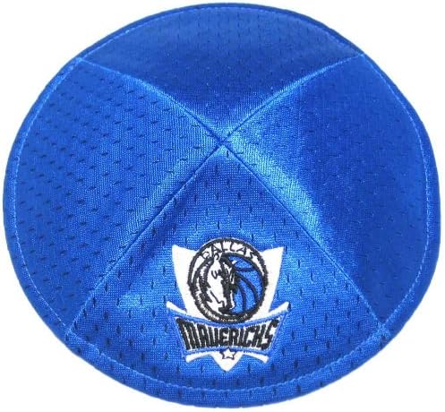 TES Dallas Mavericks Pro-Kippah. One Size. Royal Blue.