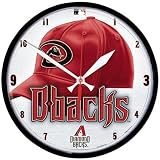 MLB Arizona Diamondbacks Round Clock