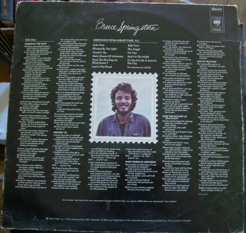 Bruce Springsteen & The E Street Band - Greetings From Asbury Park, N.J. - Zortam Music