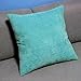 Solid Lake Blue Corn Kernels Pattern Polyester Throw Pillow Covers Pillowcase Sham Decor Cushion Slipcovers Square 17x17 Inch