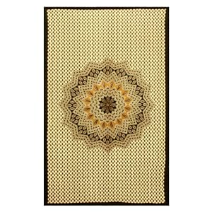 Click here to see all customer reviews now Tan Mandala ~ Indian Tapestry ~ 60 x 90 in.