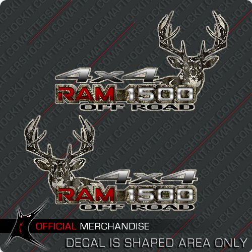 Ram 1500 Truck Deer Hunting Camo Decals