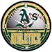 MLB Oakland A's Round Clock