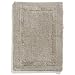 Ruia Home Organic Cotton Reversible Bath Rug, Ash