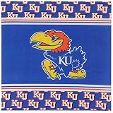 NCAA Kansas Jayhawks 25-Pack Large Beverage Napkins