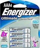 ENERGIZER L92 ULTIMATE LITHIUM 4 AAA ON CARD