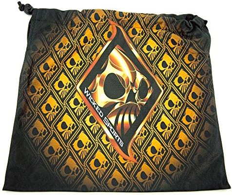 Wicked Sports Goggle Bag - Wicked Skulls - Orange