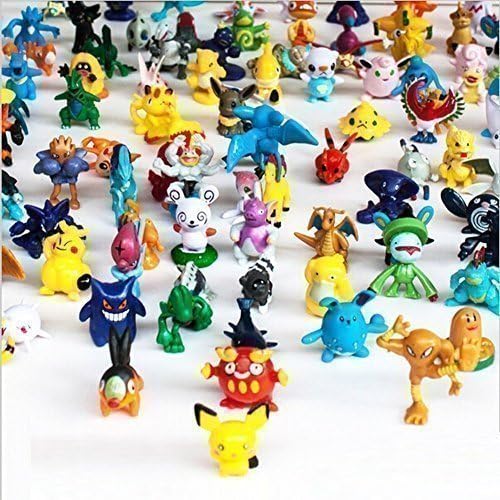 Ming Mall 1 Complete Set Per 144pcs Pokemon Action Figures