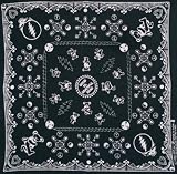 Classic Black Grateful Dead Bandana