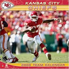 Kansas City Chiefs 2008 Wall Calendar