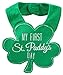 Carter's My 1st St. Patrick's Day Bib - Cotton - Green