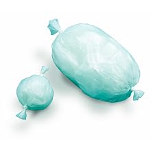 Janibell Polyethylene Biodegradable Waste Can Liner, Flat Seal