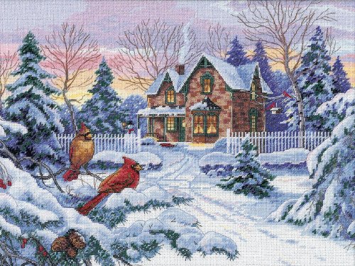 Dimensions Counted Cross Stitch, Winter Memories