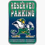 Notre Dame Fighting Irish Reserved Parking Sign