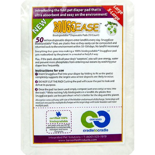 SnuggEase Disposable Pads (Large/X-Large), 10 count