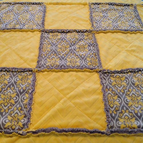 Super Soft and Plush Shannon Fabrics Baby Boy or Girl Minky Cuddle Rag Quilt / Nursery Baby Rag Blanket / FREE SHIPPING / 40" x 40" / In Stock and Ready to Ship!