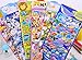 ONOR-Tech 4 Sheets Cute Lovely 3D DIY Decorative Adhesive Sticker Tape / Kids Craft Scrapbooking Sticker Set for Diary, Album (Cartoon Animal)