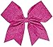 Glitter Performance Hair Bow Glitt Fuchsia