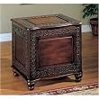 Beautiful Deep Tobacco Finish Storage Mini Cedar Hope Chest By Coaster