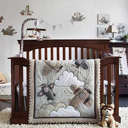Kent 5 Piece Baby Crib Bedding Set with Bumper by Cocalo baby crib