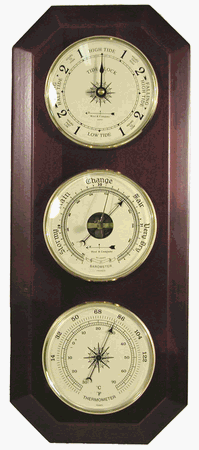 Tide Clock and Home Weather Stations with Barometer and Thermometer