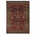 Brenda Rug Collection - Red/ Beige