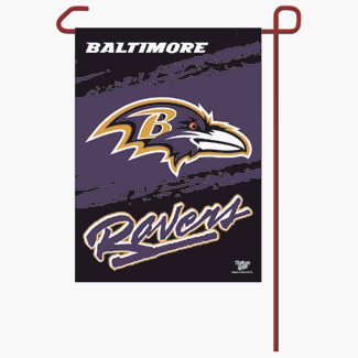 Baltimore Ravens Garden Flag