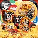 Buy Seasons 26549 Pirates of the Caribbean Deluxe Party Kit - Paper Plastic Foil Latex and Wax
