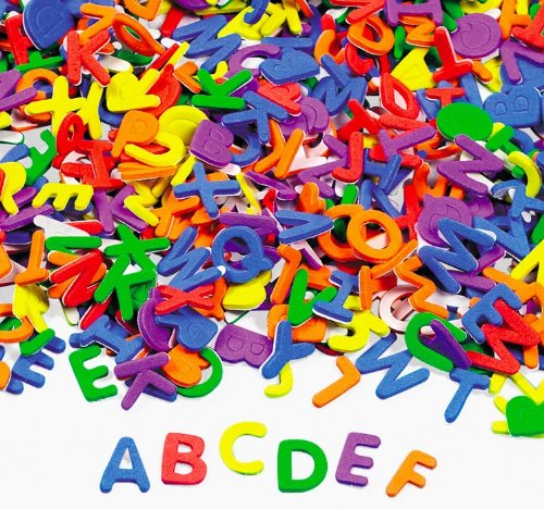 Adhesive Foam Letters (1040 pc)