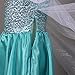 Pettigirl Little Girls' Snowflakes Cosplay Dress with Necklace and Bracelet Decoration 5Y Light Green