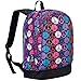 Wildkin Peace Signs Purple Sidekick Backpack