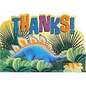 Prehistoric Dinosaurs Thank You Notes 8ct