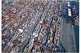 Photographic Print of Aerial view of Container Port from AWL Discover Images