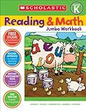 Reading & Math Jumbo Workbook: Grade K