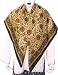 Scarfs for Ladies Square Handpainted 44 x 44 inches (sqsrf063)