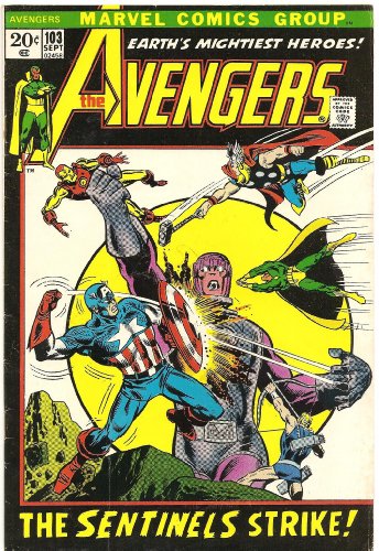 The Avengers (Marvel Comic #103) September 1972