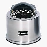 Ritchie Sp-5C (Stainless) 5 Degree 12 Volt - Compass - Ritchie Compass