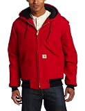 Carhartt Men's Duck Active Jac - Quilted Flannel Lined