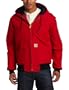 Carhartt Men's Duck Active Jac - Quilted Flannel Lined