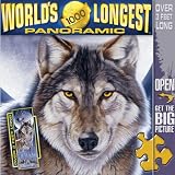 MasterPieces Wolf Calling Jumbo Panoramic 1000pc Puzzle