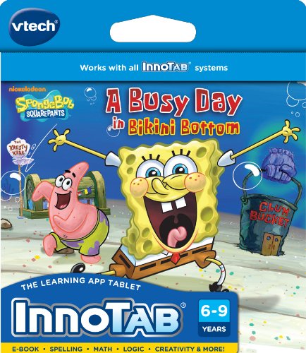 Vtech Electronics 80-230700 InnoPad Logiciels - SpongeBob Squarepants (7-9)
